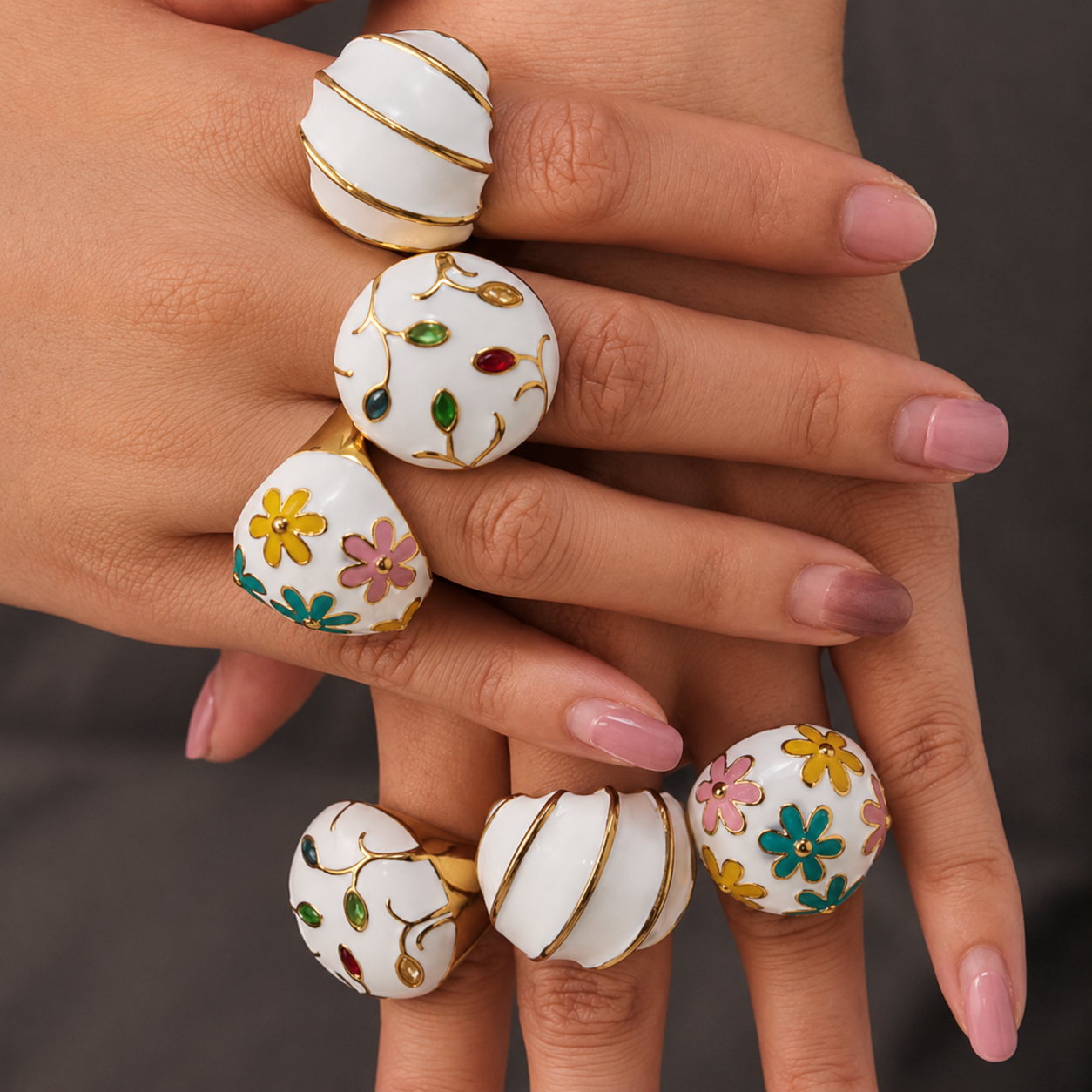 Bohemian Stone Ring 200