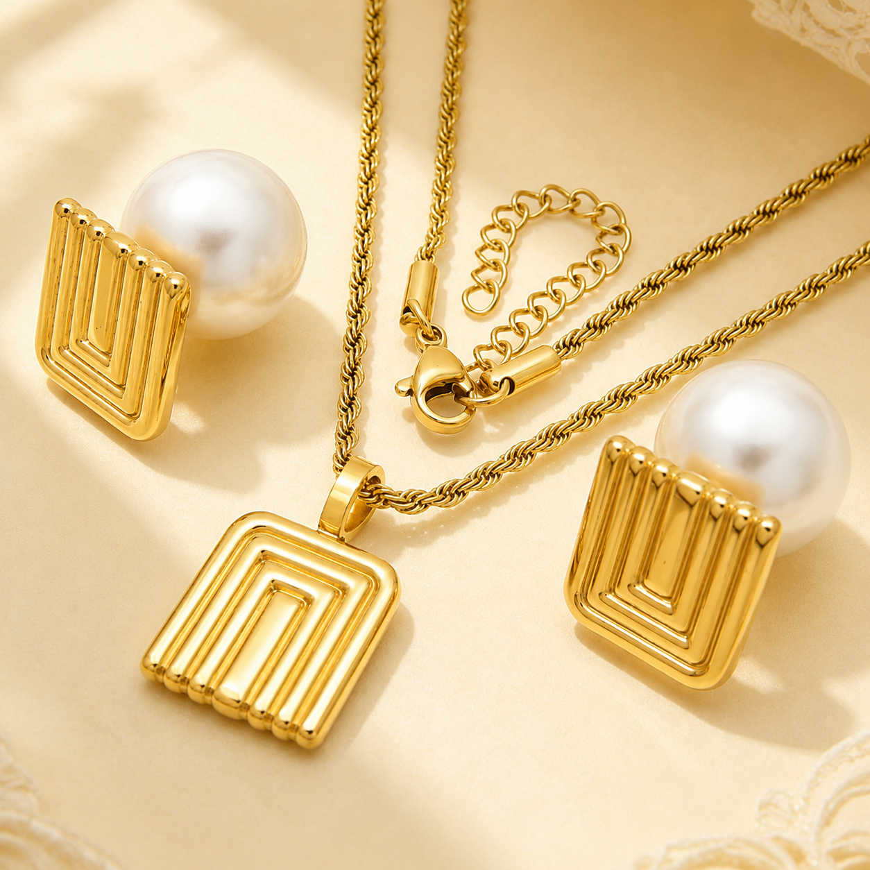 Hradčany Pearl Earrings 37