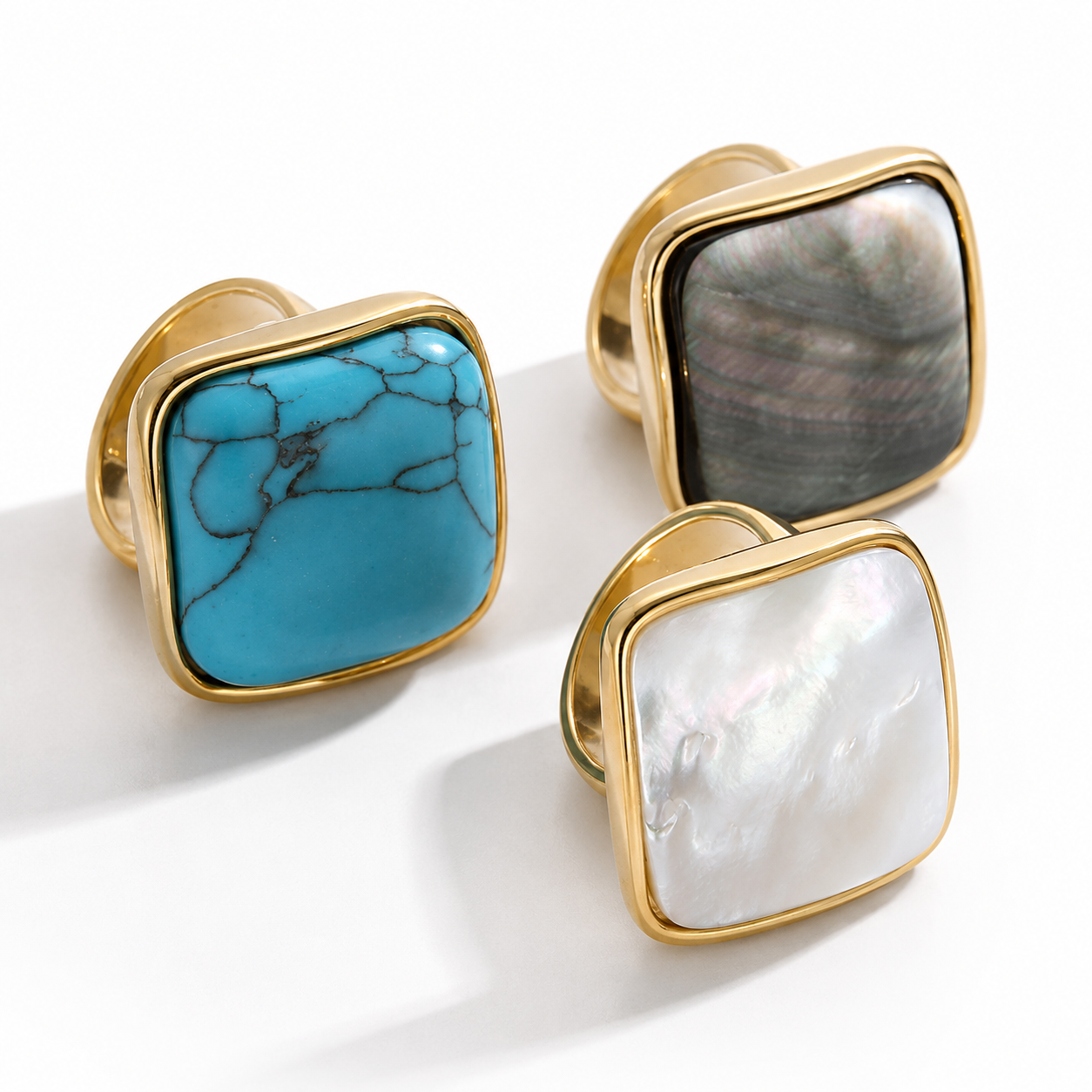 Bohemian Stone Ring 54