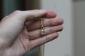 1 Carat Long Cushion Cut Diamond Necklace | 14k Yellow Gold
